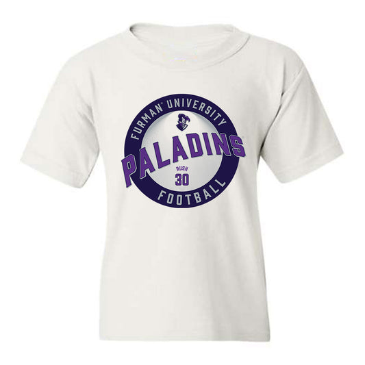 Furman - NCAA Football : Quay Rush - Youth T-Shirt Classic Fashion Shersey