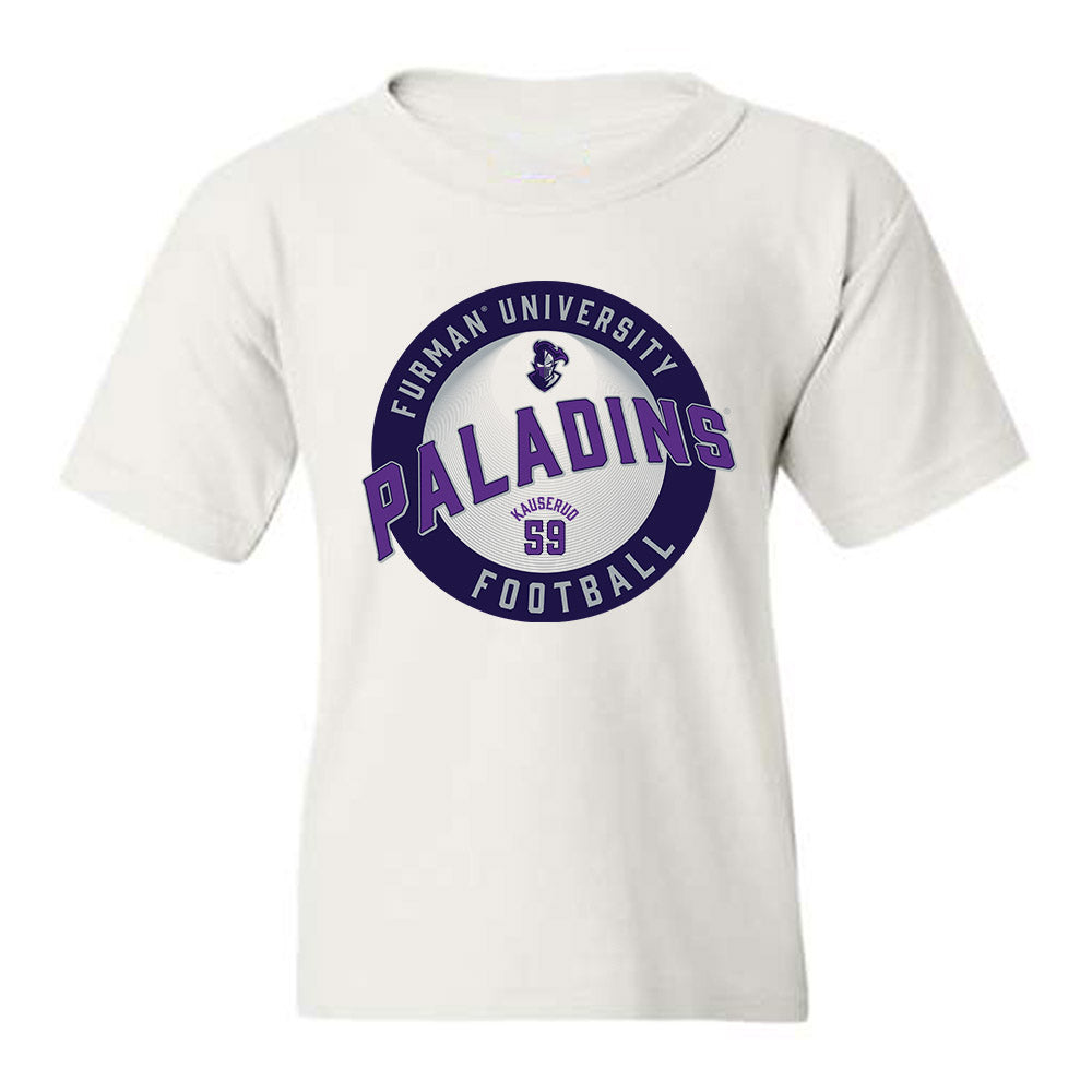 Furman - NCAA Football : Ty Kauserud - Classic Fashion Shersey Youth T-Shirt