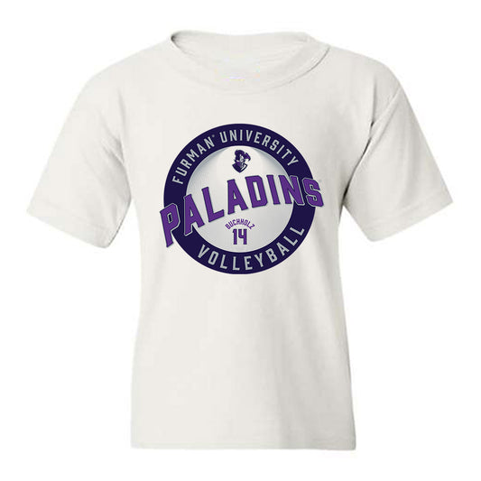 Furman - NCAA Women's Volleyball : Rebekah Buchholz - Classic Fashion Shersey Youth T-Shirt-0