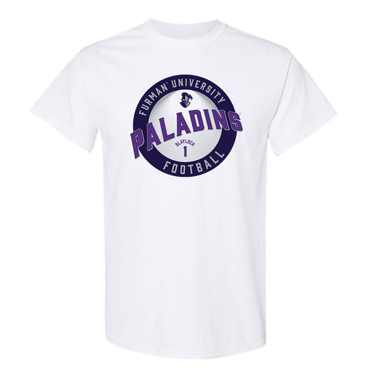 Furman - NCAA Football : Taylen Blaylock - Classic Fashion Shersey T-Shirt-0