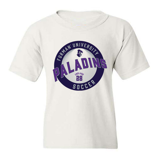 Furman - NCAA Women's Soccer : Alyssa England - Classic Fashion Shersey Youth T-Shirt-0