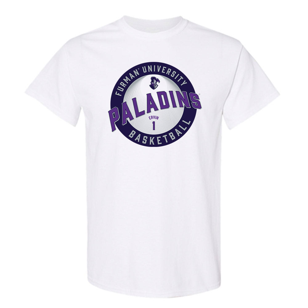 Furman - NCAA Women's Basketball : Alyssa Ervin - Classic Fashion Shersey T-Shirt-0