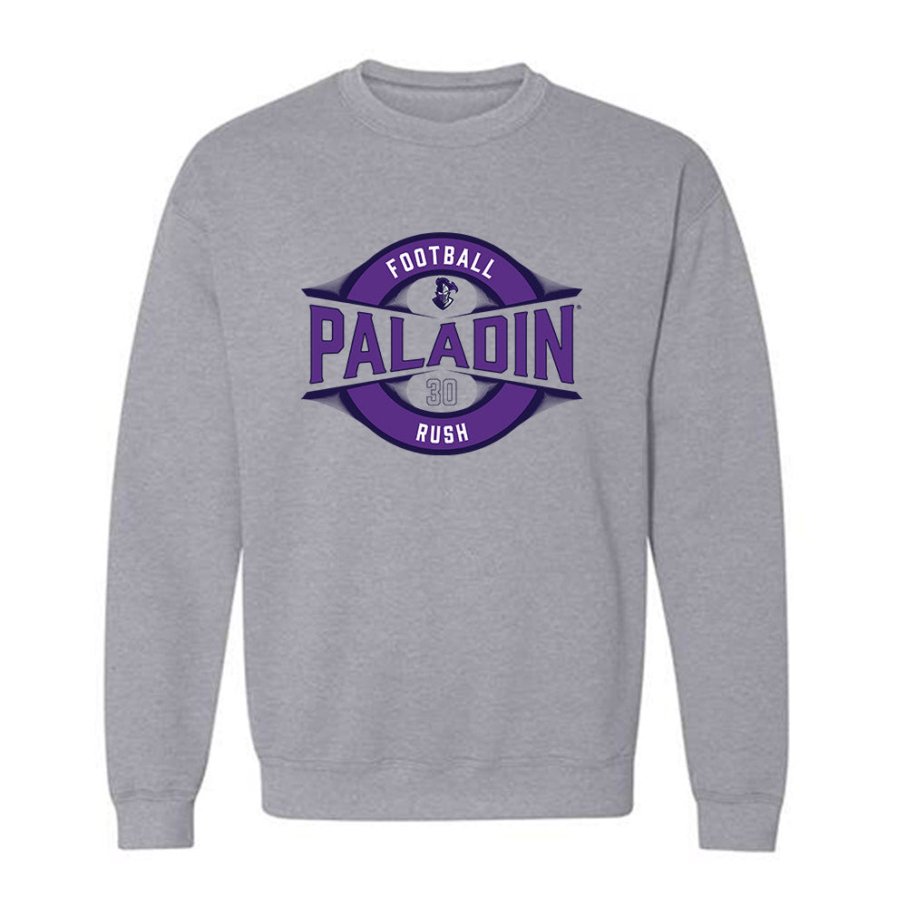 Furman - NCAA Football : Quay Rush - Crewneck Sweatshirt Classic Fashion Shersey