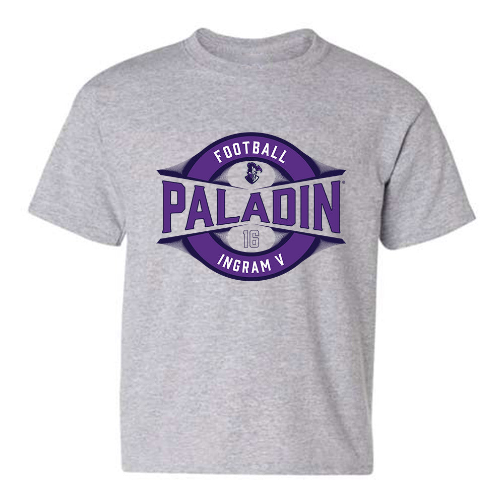 Furman - NCAA Football : Charles Ingram V - Classic Fashion Shersey Youth T-Shirt