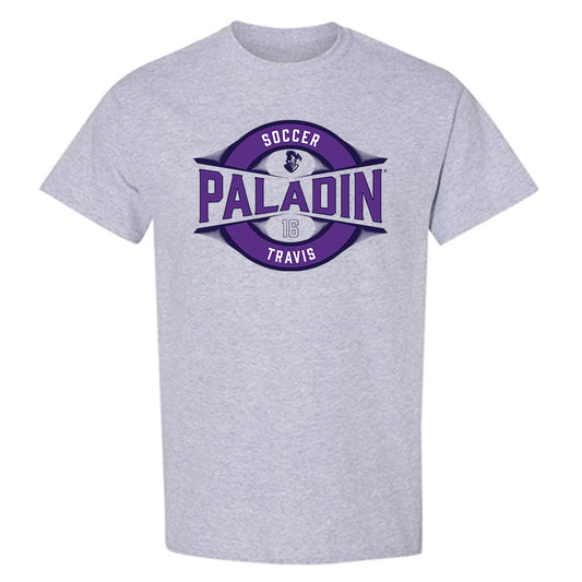 Furman - NCAA Men's Soccer : Grayson Travis - Classic Fashion Shersey T-Shirt-0