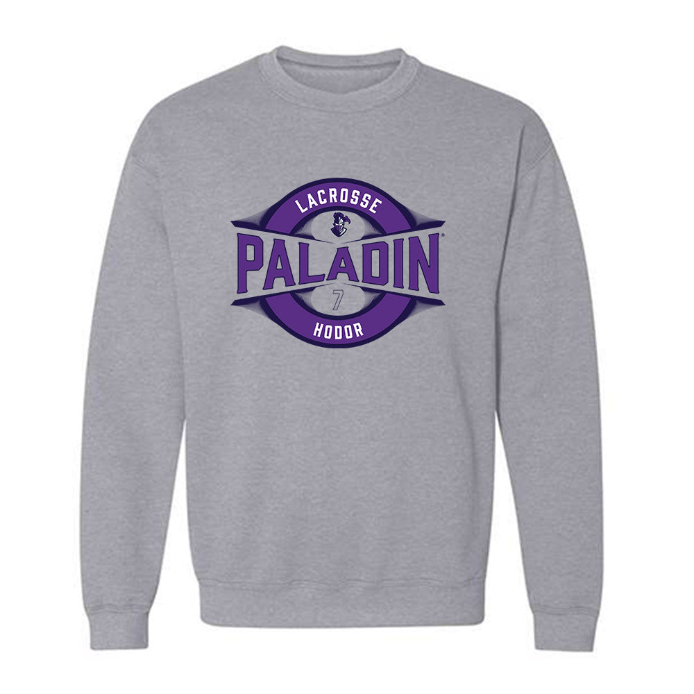 Furman - NCAA Women's Lacrosse : Marin Hodor - Classic Fashion Shersey Crewneck Sweatshirt-0