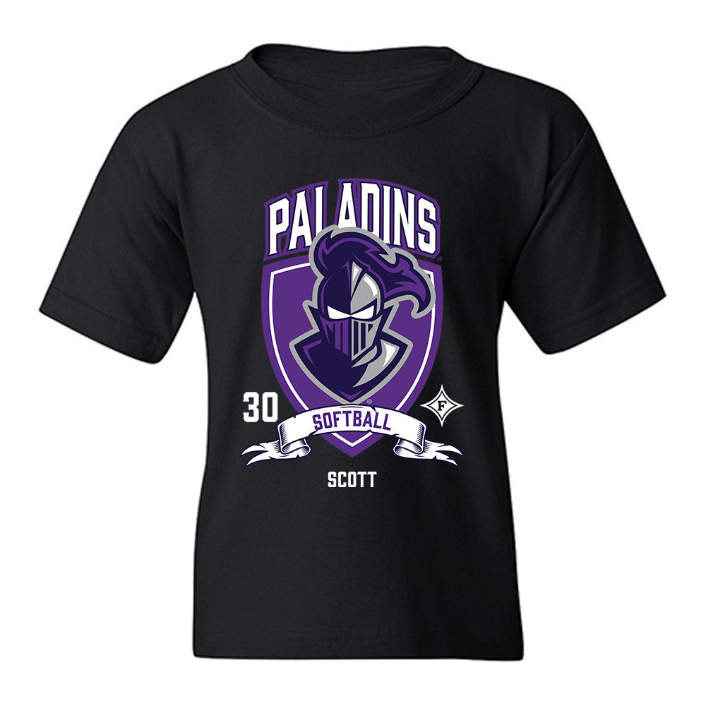 Furman - NCAA Softball : Gracie Scott - Classic Fashion Shersey Youth T-Shirt-0