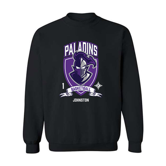 Furman - NCAA Men's Basketball : Charles Johnston - Classic Fashion Shersey Crewneck Sweatshirt-0
