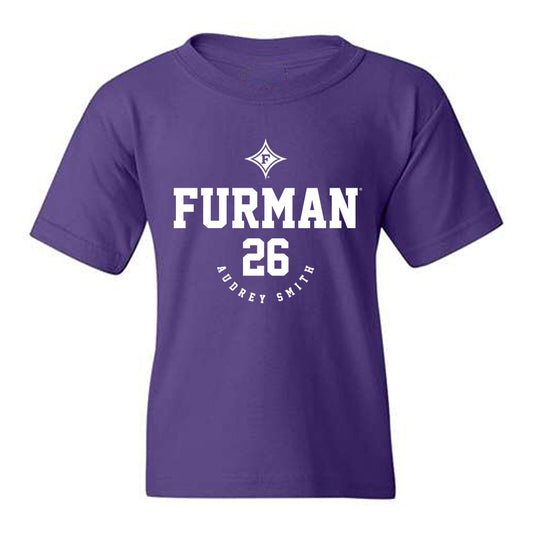 Furman - NCAA Women's Lacrosse : Audrey Smith - Classic Fashion Shersey Youth T-Shirt-0