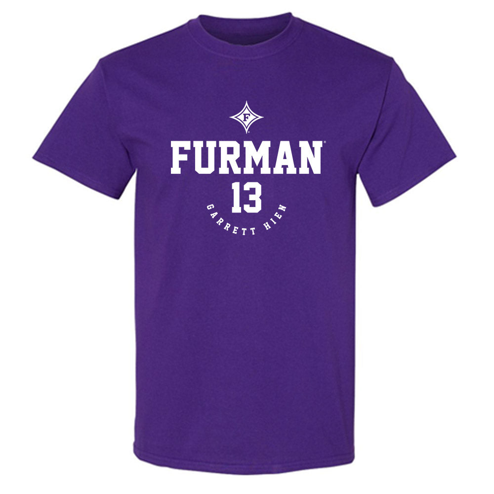 Furman - NCAA Men's Basketball : Garrett Hien - Classic Fashion Shersey T-Shirt-0