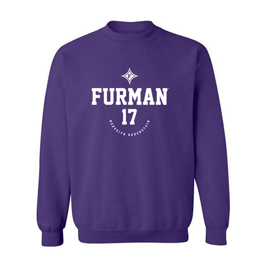 Furman - NCAA Women's Lacrosse : Meredith Rubenstein - Classic Fashion Shersey Crewneck Sweatshirt-0