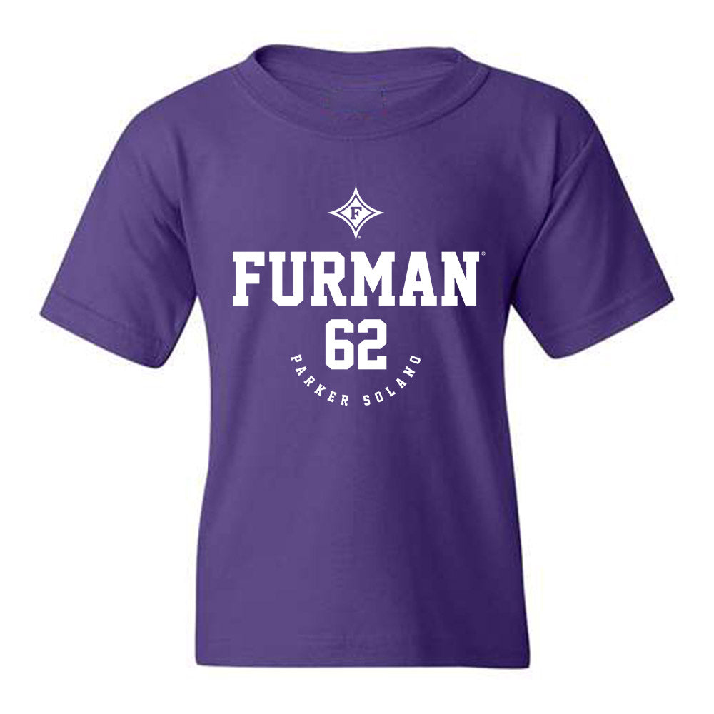 Furman - NCAA Football : Parker Solano - Classic Fashion Shersey Youth T-Shirt