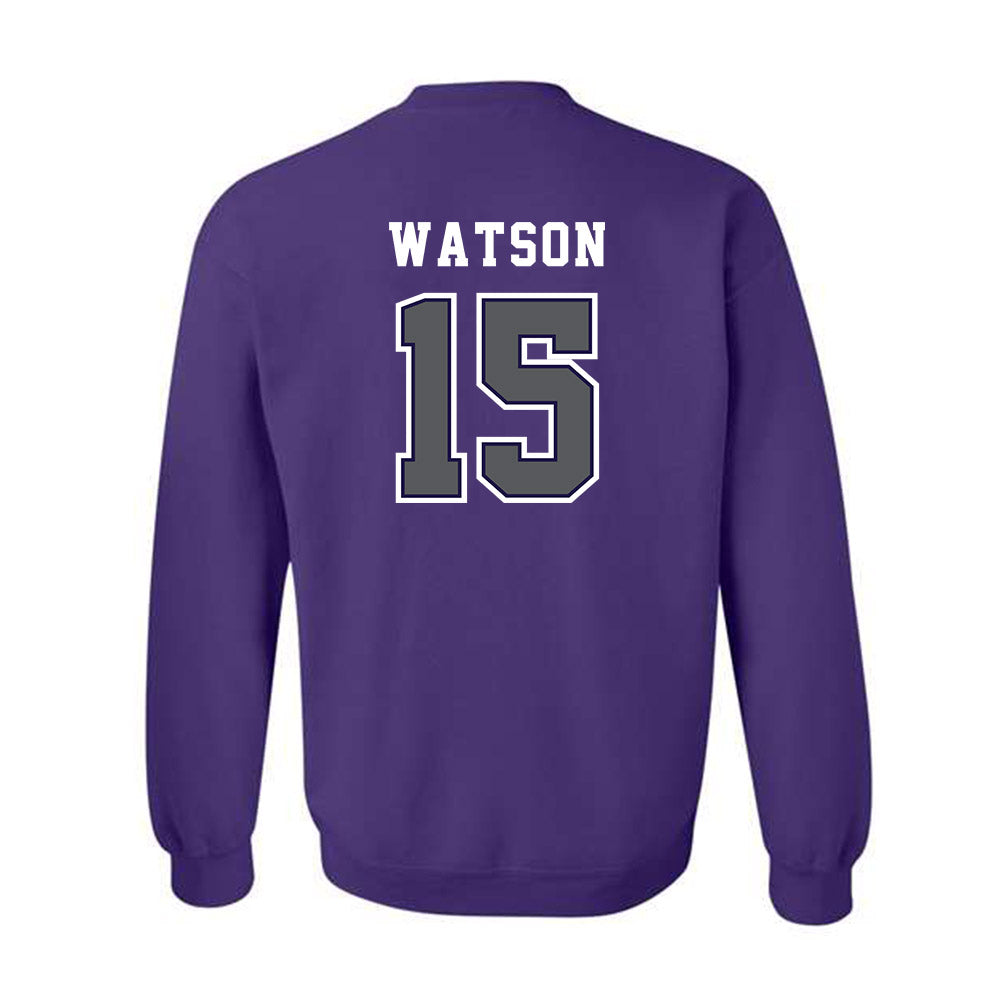 Furman - NCAA Women's Volleyball : Amber Watson - Classic Shersey Crewneck Sweatshirt-1