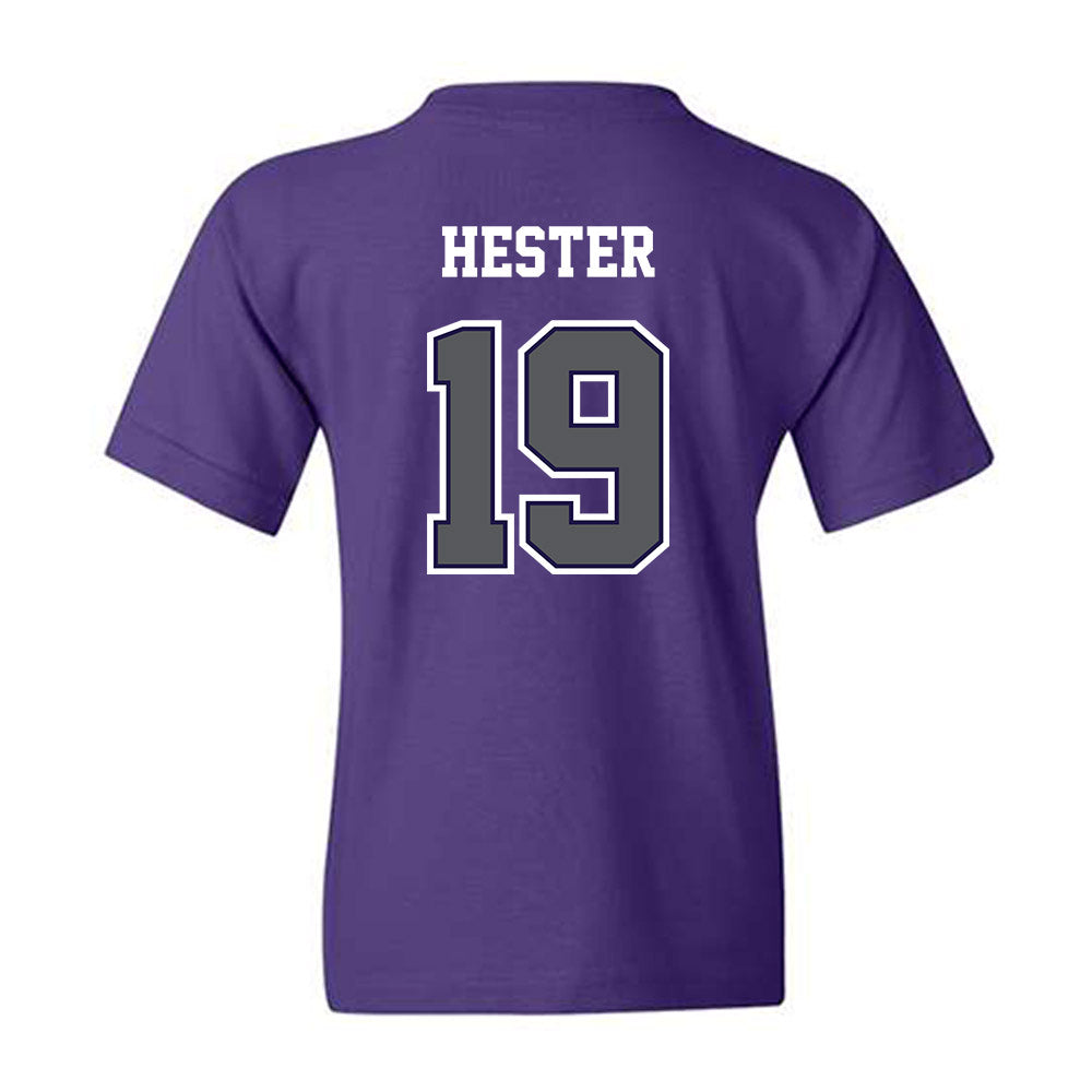 Furman - NCAA Football : Devin Hester - Classic Shersey Youth T-Shirt-1