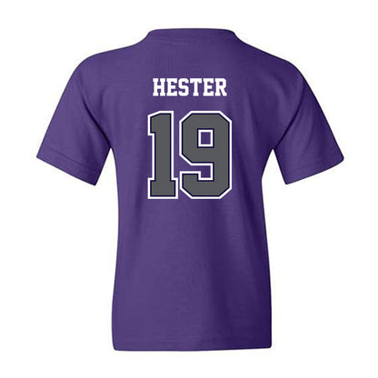 Furman - NCAA Football : Devin Hester - Classic Shersey Youth T-Shirt-1