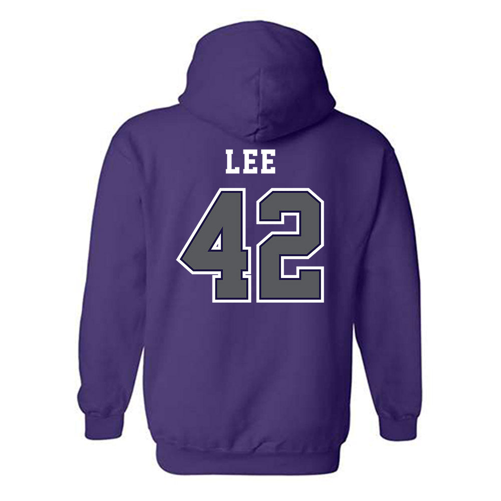 Furman - NCAA Football : Zach Lee - Classic Shersey Hooded Sweatshirt-1