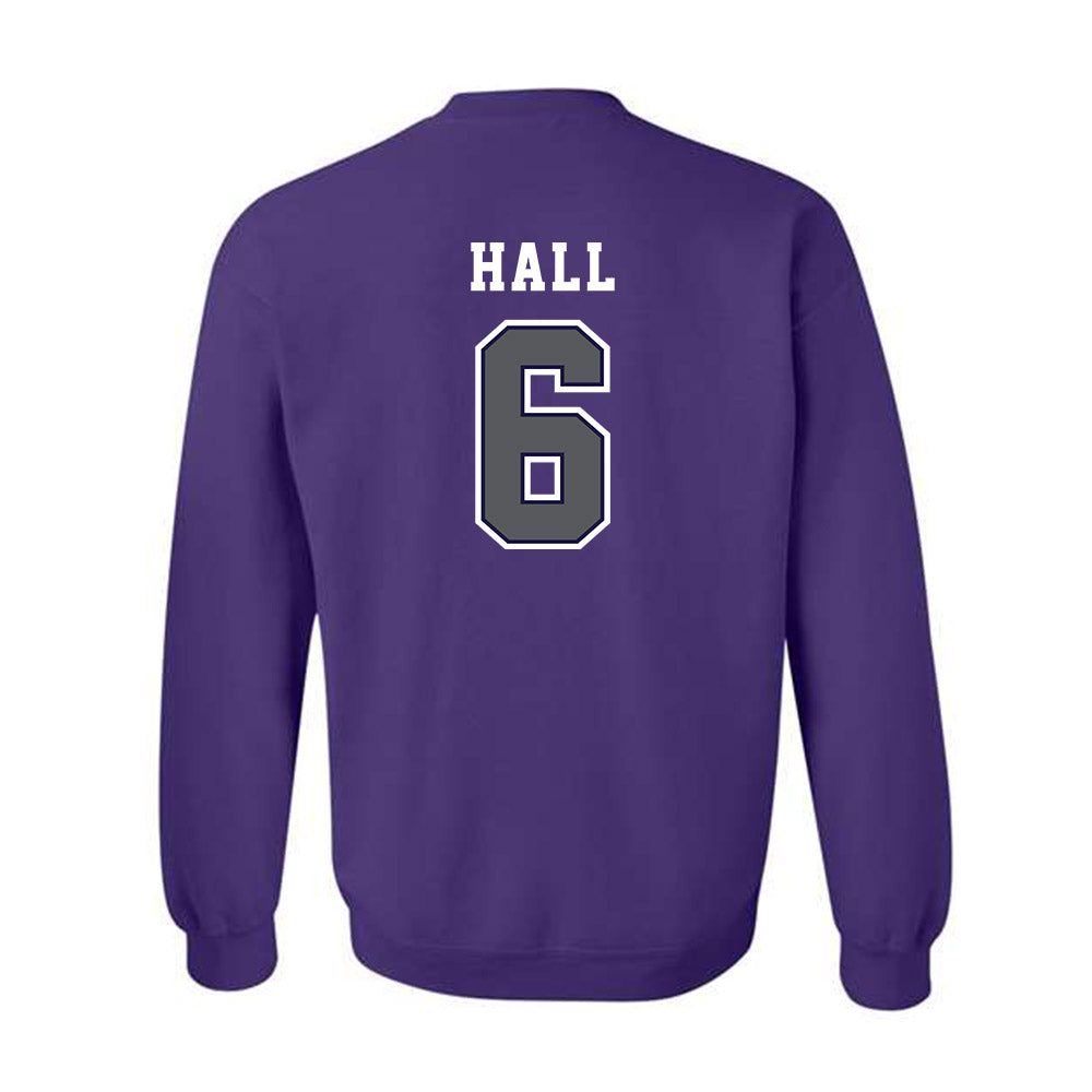 Furman - NCAA Football : Jeremiah Hall - Classic Shersey Crewneck Sweatshirt-1