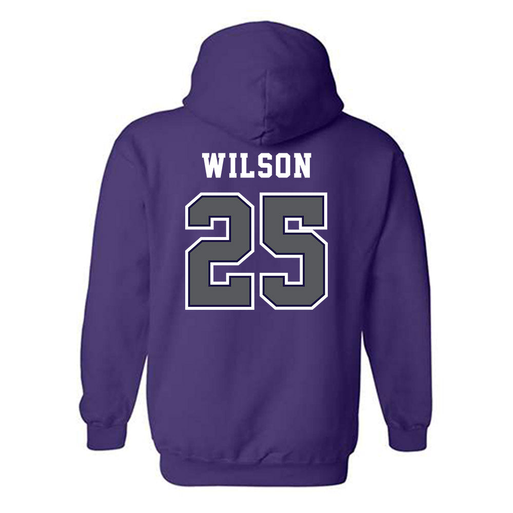 Furman - NCAA Football : Caden Wilson - Classic Shersey Hooded Sweatshirt-1