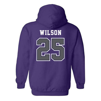 Furman - NCAA Football : Caden Wilson - Classic Shersey Hooded Sweatshirt-1