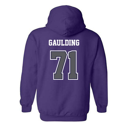 Furman - NCAA Football : Edwin Gaulding - Classic Shersey Hooded Sweatshirt-1