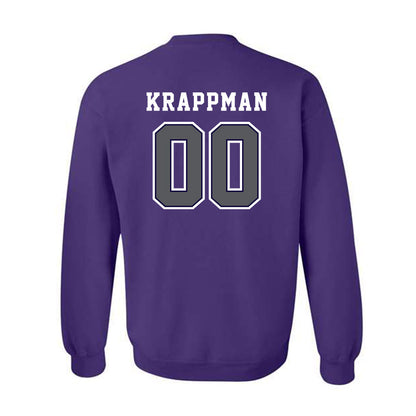 Furman - NCAA Football : Charlie Krappman - Classic Shersey Crewneck Sweatshirt-1