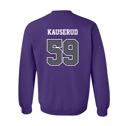 Furman - NCAA Football : Ty Kauserud - Classic Shersey Crewneck Sweatshirt