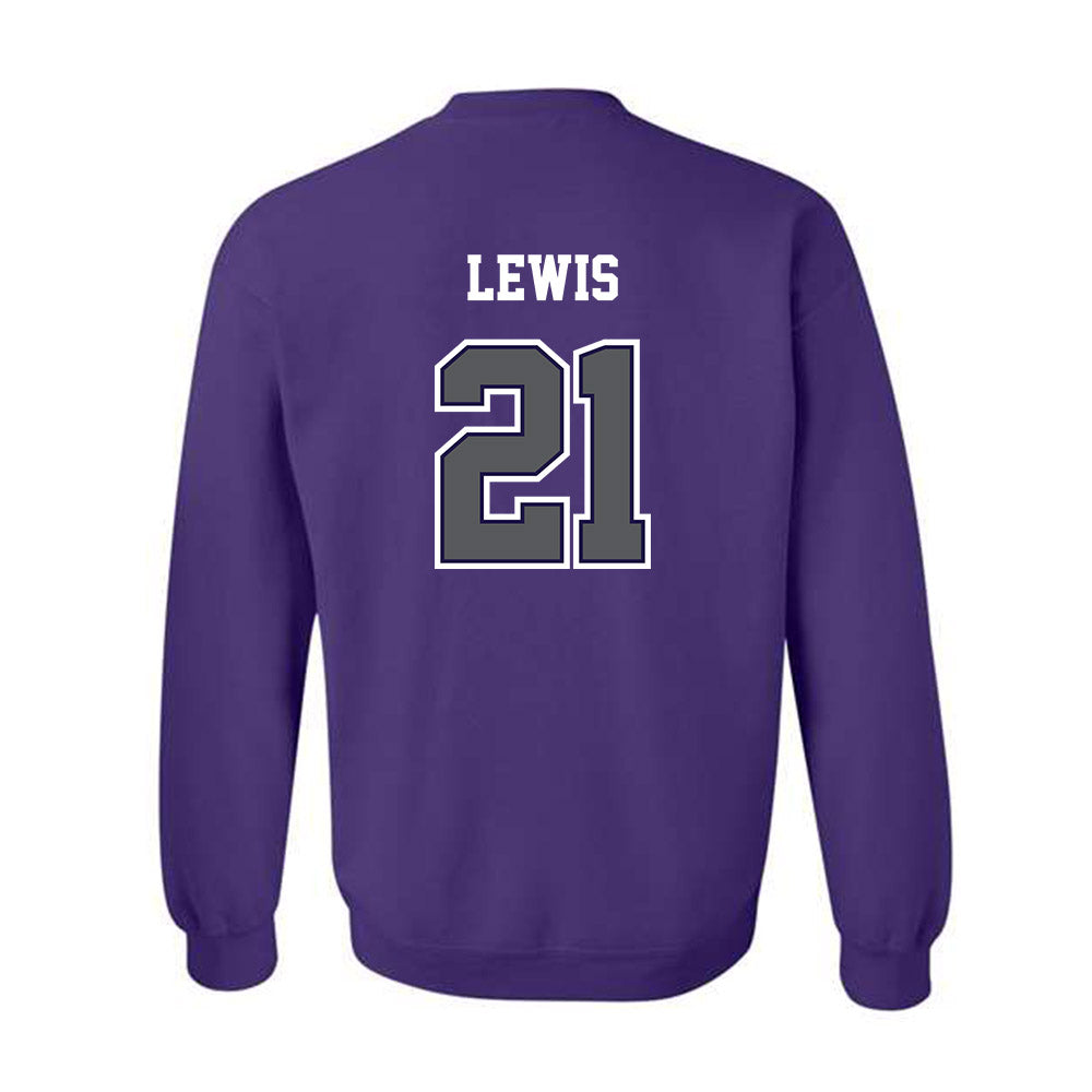 Furman - NCAA Football : Billy Lewis - Classic Shersey Crewneck Sweatshirt-1