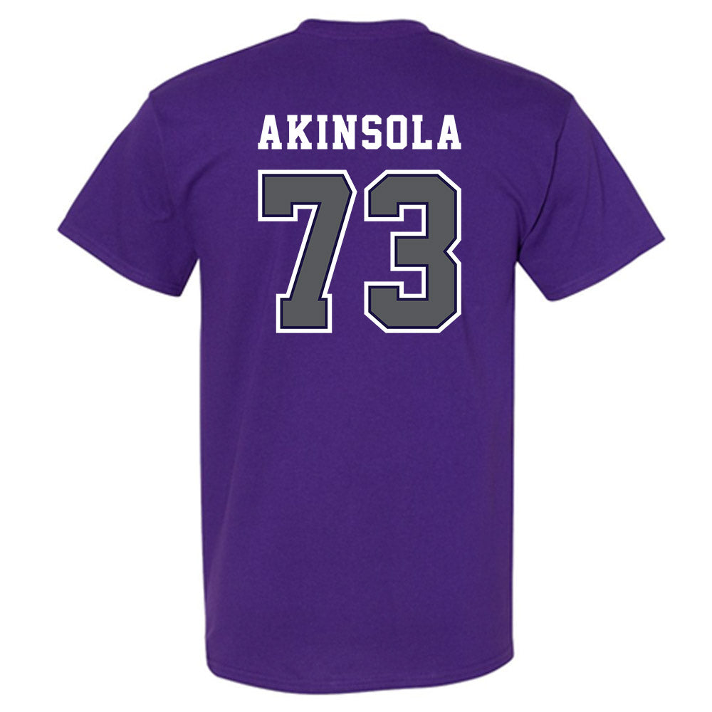 Furman - NCAA Football : Noah Akinsola - Classic Shersey T-Shirt-1
