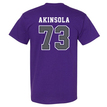 Furman - NCAA Football : Noah Akinsola - Classic Shersey T-Shirt-1