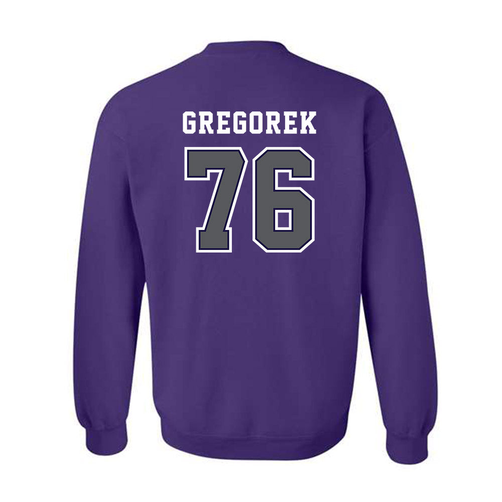 Furman - NCAA Football : Chase Gregorek - Classic Shersey Crewneck Sweatshirt-1