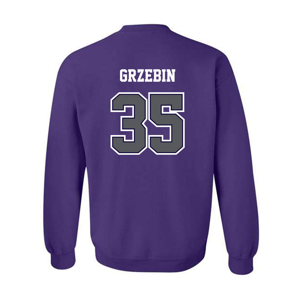 Furman - NCAA Football : Emmett Grzebin - Classic Shersey Crewneck Sweatshirt-1