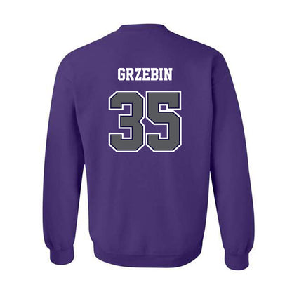 Furman - NCAA Football : Emmett Grzebin - Classic Shersey Crewneck Sweatshirt-1