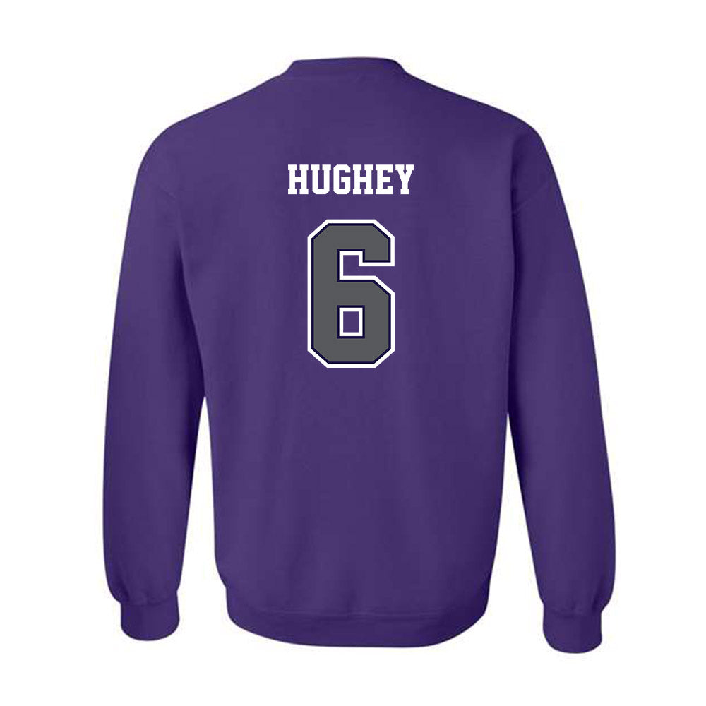 Furman - NCAA Men's Basketball : Tyrese Hughey - Classic Shersey Crewneck Sweatshirt-1