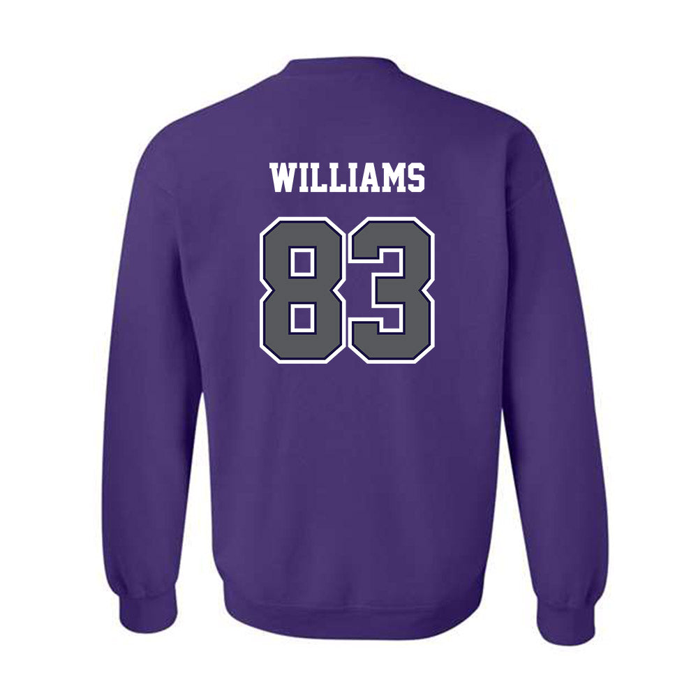 Furman - NCAA Football : Ian Williams - Classic Shersey Crewneck Sweatshirt-1