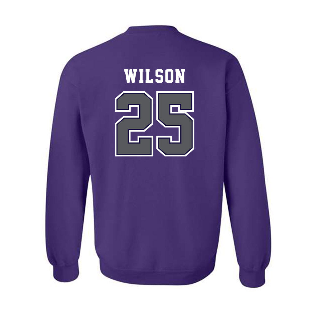 Furman - NCAA Football : Caden Wilson - Classic Shersey Crewneck Sweatshirt-1