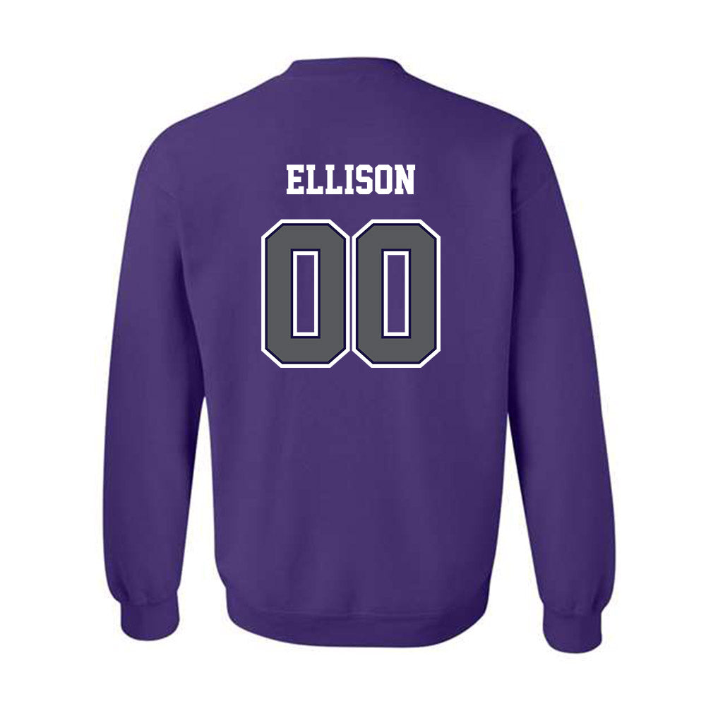 Furman - NCAA Football : Caleb Ellison - Classic Shersey Crewneck Sweatshirt-1