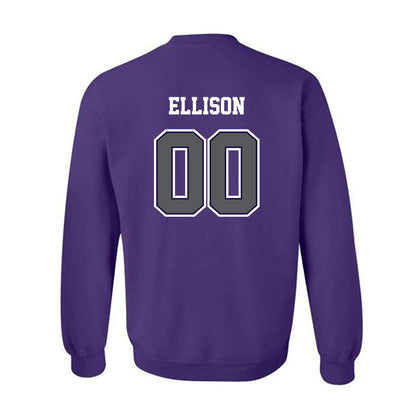 Furman - NCAA Football : Caleb Ellison - Classic Shersey Crewneck Sweatshirt-1