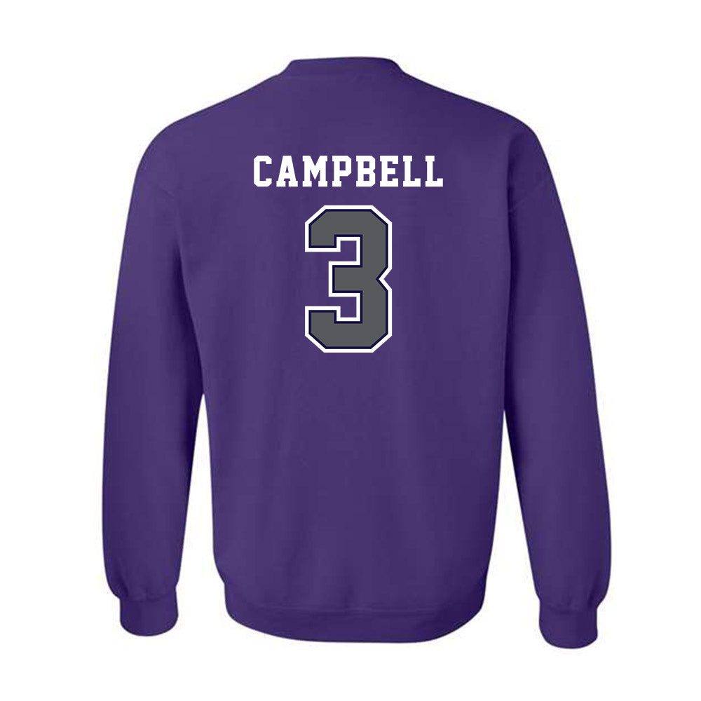 Furman - NCAA Men's Soccer : Trip Campbell - Classic Shersey Crewneck Sweatshirt-1