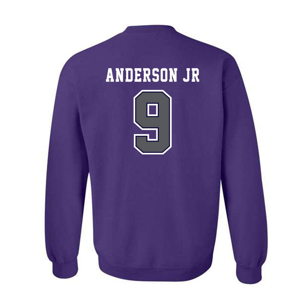 Furman - NCAA Football : Wayne Anderson Jr - Classic Shersey Crewneck Sweatshirt-1