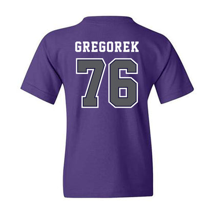 Furman - NCAA Football : Chase Gregorek - Classic Shersey Youth T-Shirt-1