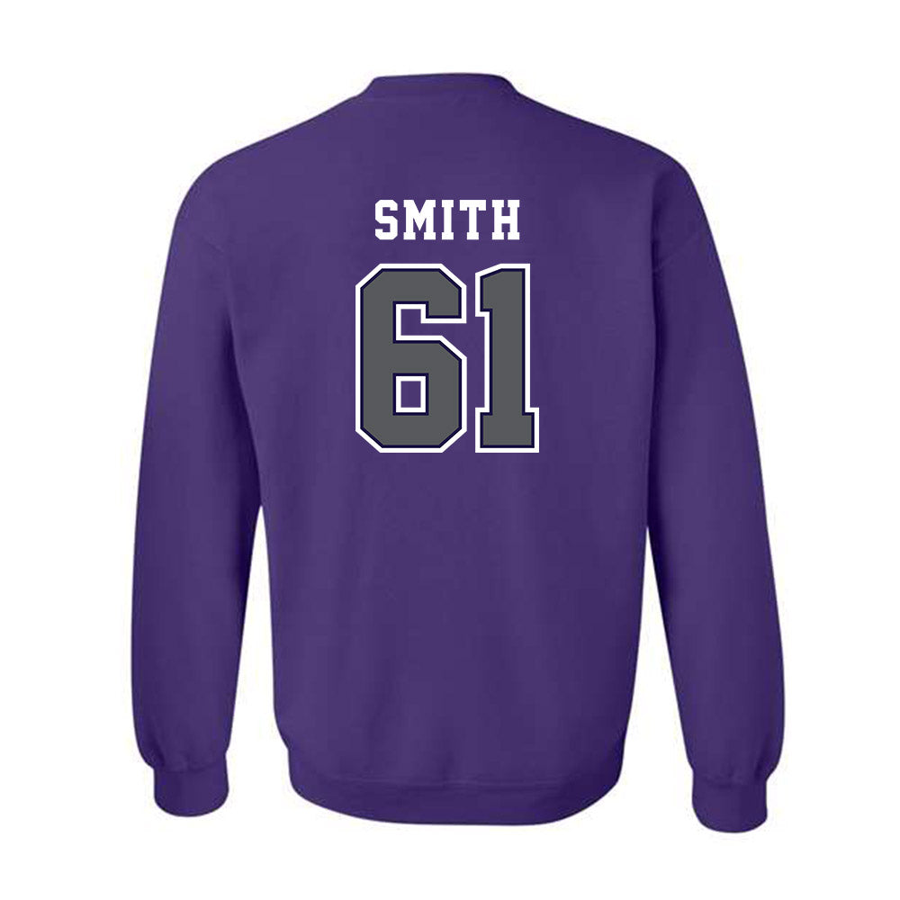 Furman - NCAA Football : Brady Smith - Classic Shersey Crewneck Sweatshirt-1