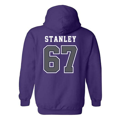 Furman - NCAA Football : Evan Stanley - Classic Shersey Hooded Sweatshirt-1