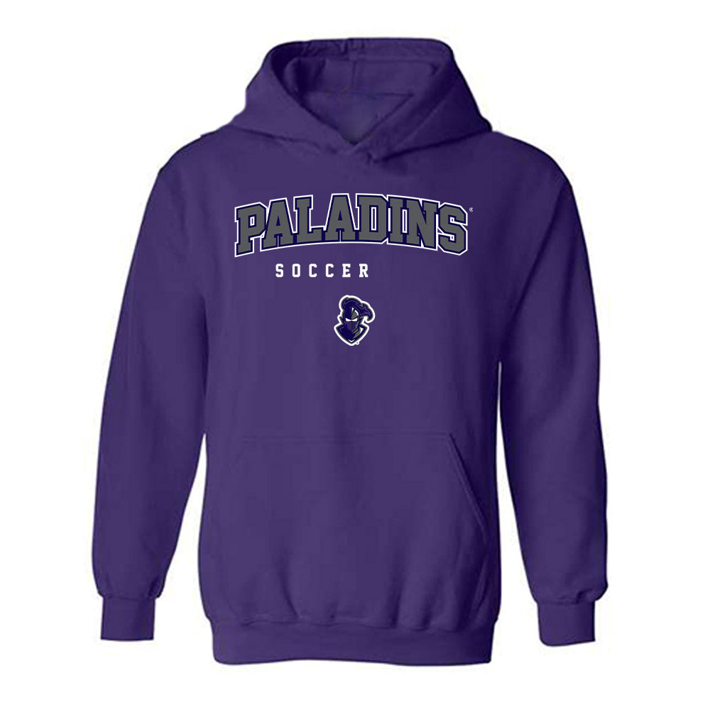 Furman - NCAA Women's Soccer : Callah Dando - Classic Shersey Hooded Sweatshirt-0