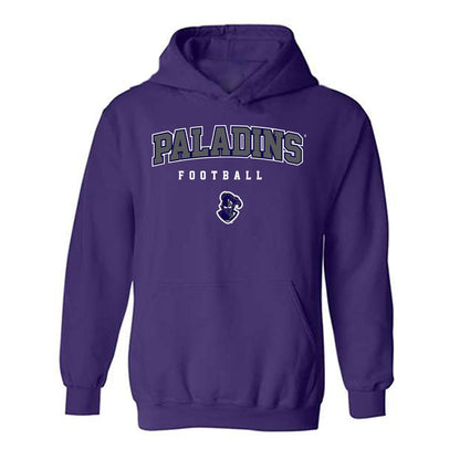 Furman - NCAA Football : Joshua Burrell - Classic Shersey Hooded Sweatshirt-0