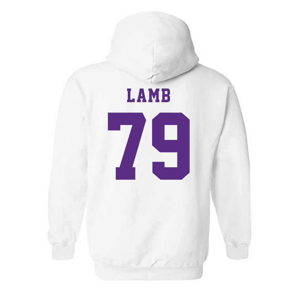 Furman - NCAA Football : Ryan Lamb - Classic Shersey Hooded Sweatshirt-1