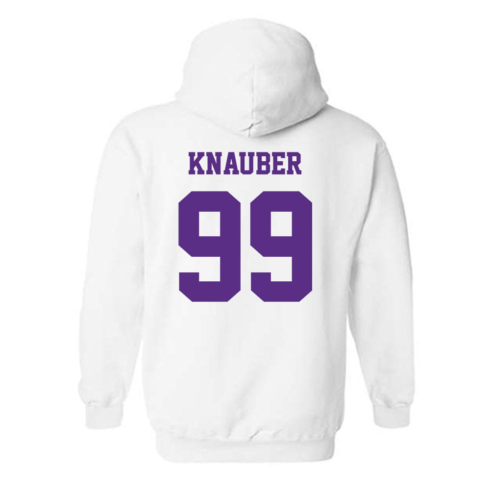 Furman - NCAA Football : Bruce Knauber - Classic Shersey Hooded Sweatshirt-1