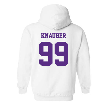 Furman - NCAA Football : Bruce Knauber - Classic Shersey Hooded Sweatshirt-1