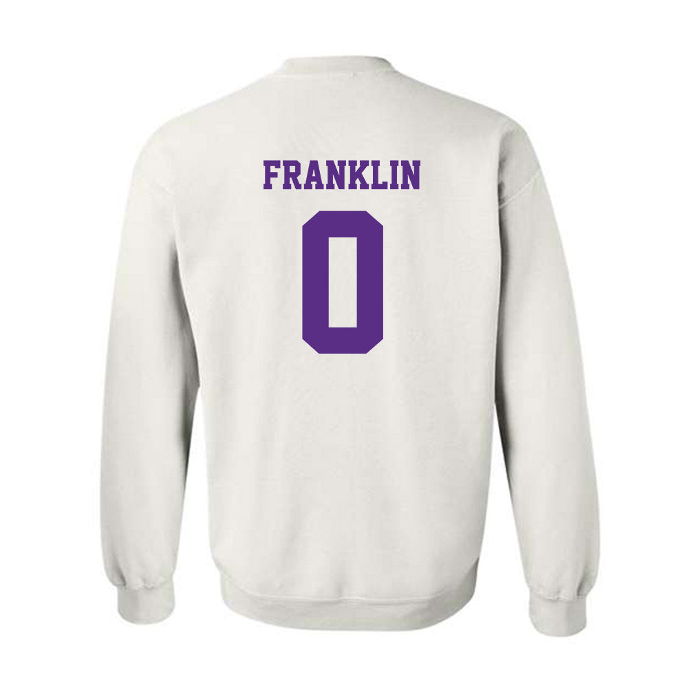 Furman - NCAA Men's Basketball : Abijah Franklin - Classic Shersey Crewneck Sweatshirt-1