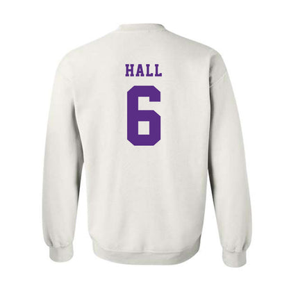 Furman - NCAA Football : Jeremiah Hall - Classic Shersey Crewneck Sweatshirt-1