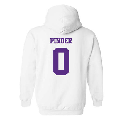 Furman - NCAA Women's Basketball : Jayda Pinder - Classic Shersey Hooded Sweatshirt-1